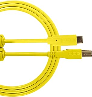 UDG CABLE USB 2.0 C-B AMARILLO STRAIGHT 1.5M - CABLE DE ORDENADOR DE ALTA VELOCIDAD