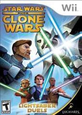 Star Wars the Clone Wars Lightsaber Duels - Nintendo Wii