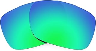Revant Replacement Lenses for Oakley TwoFace, Polarized, Elite Emerald Green MirrorShield