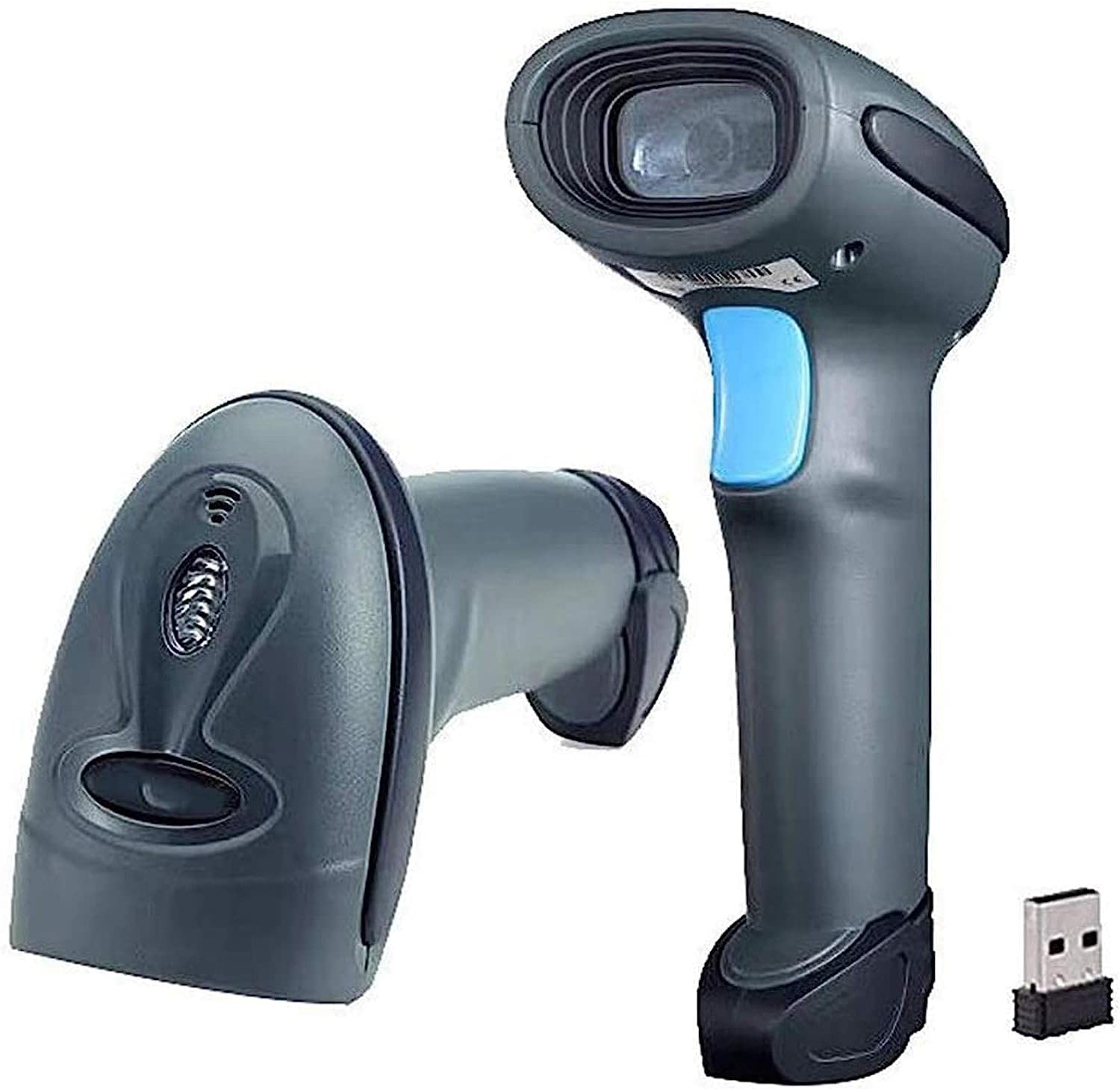 Ręczny skaner kodów kreskowych Skaner kodów kreskowych Bezprzewodowy ręczny skaner kodów kreskowych 1D/2D/QR Z interfejsem USB RS232