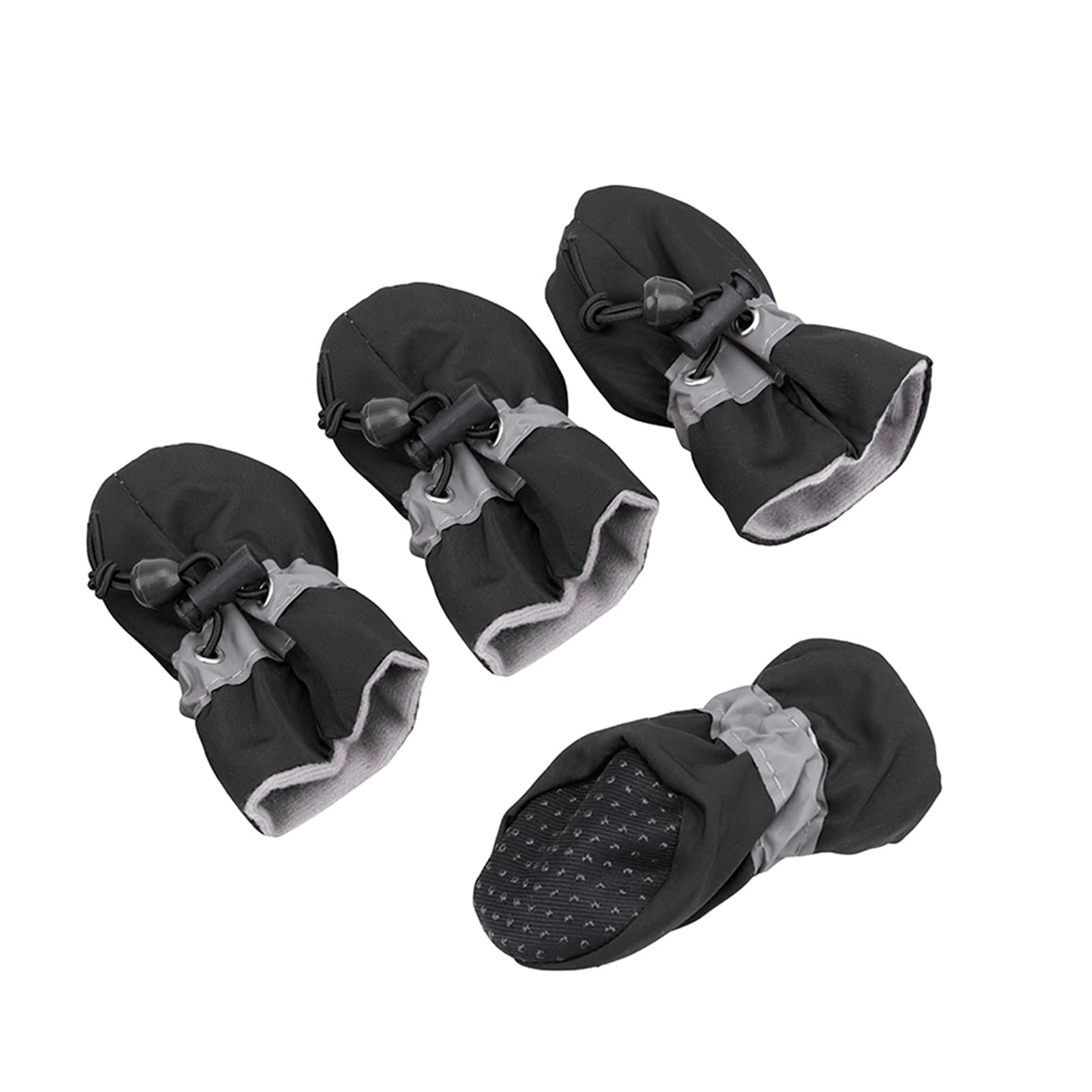 Antiskid Puppy Shoes 4pcs Soft-Soled Dog Shoes with Adjustable Drawstring Waterproof Dog Boots Pet Paw Care Protector for Small, Medium Pets Dogs (B09B7TT4KP) Amazon Price History, Amazon Price Tracker