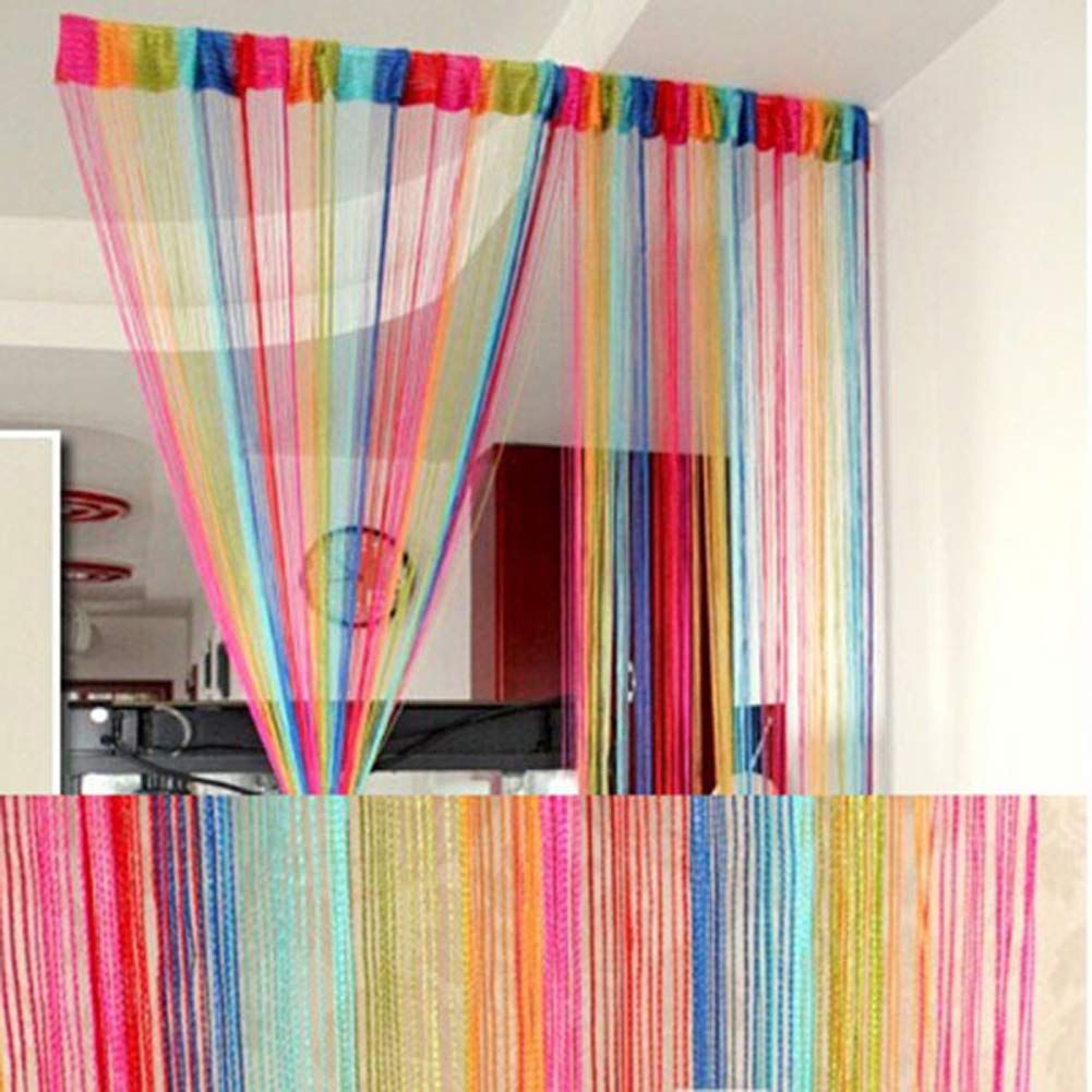Amazon.co.jp: String Curtains, String Curtains, Set of 2, 39.4 x