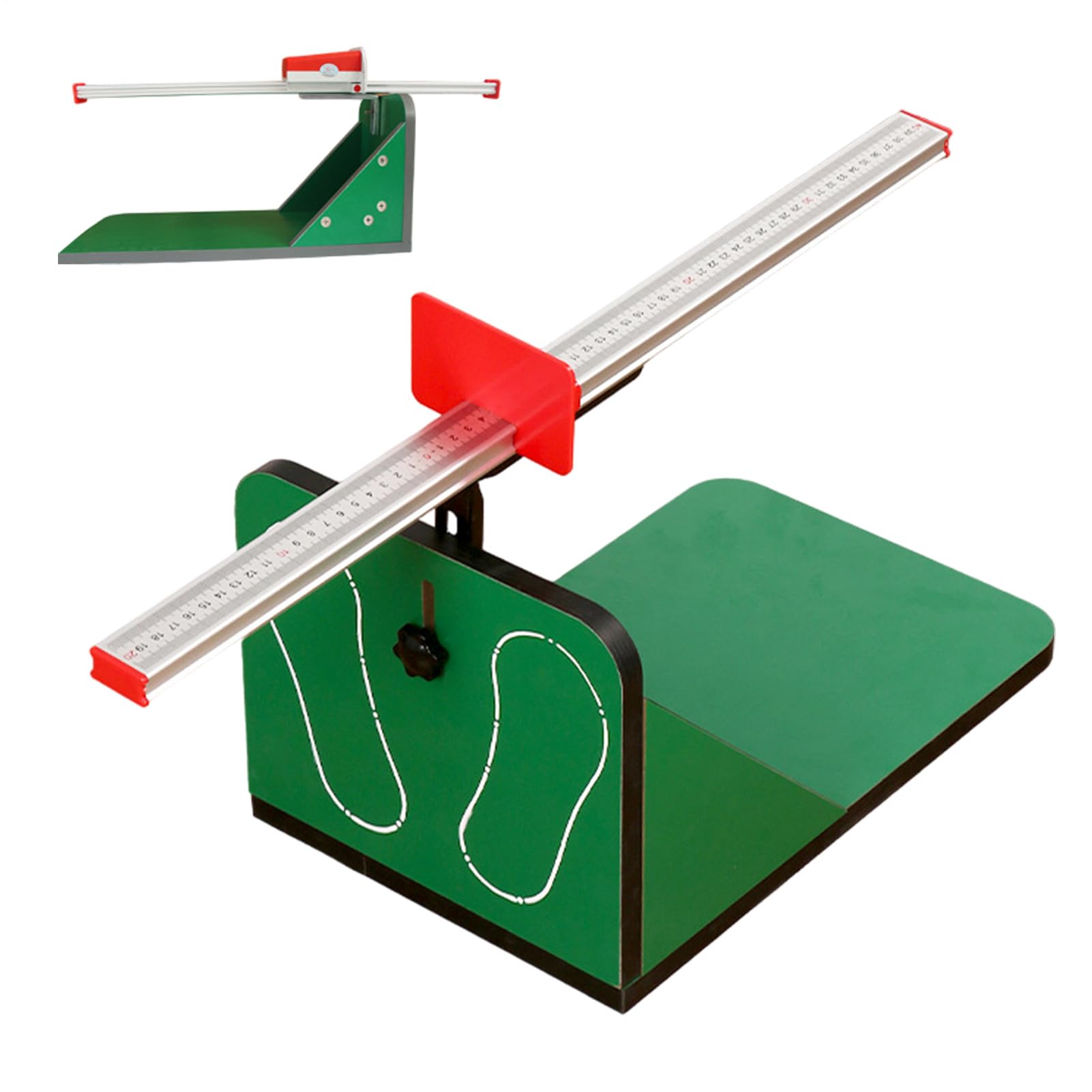 Sit Reach Box – Testeur De Flexibilité De 40 Cm, Outil De Mesure Précis De La Condition Physique, Instrument De Densité Épaisse, Équipement D'évaluation À Échelle Réglable | Appareil De Mesure D'exerc