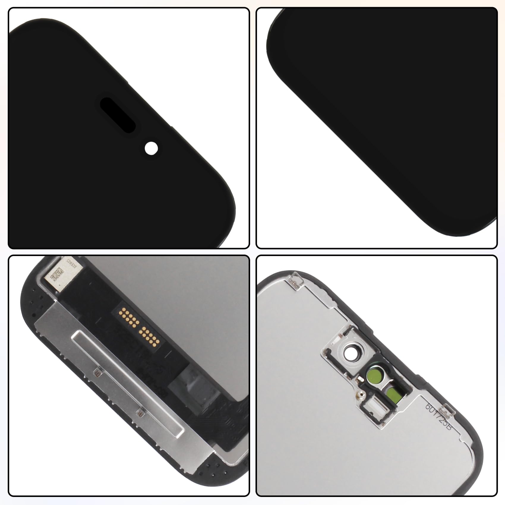 LADYSON INCELL LCD Bildschirm für iPhone 16 Bildschirm Ersatz, 6,1 Zoll FHD für iPhone 16 LCD Display Touch Digitizer Bildschirm Montage mit Werkzeug Set Panzerglas (für A3287, A3081, A3286, A3288)