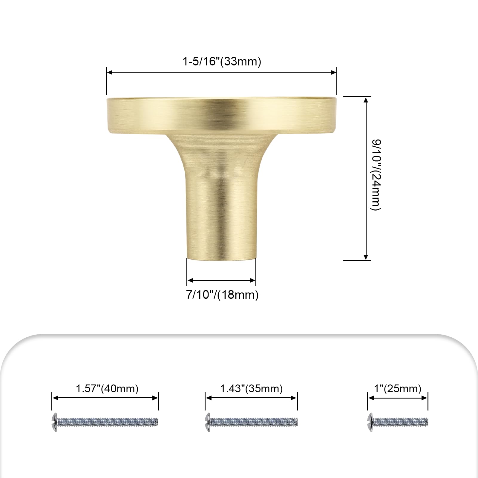 White Cabinet Knobs - Upgrade Your Furniture -3