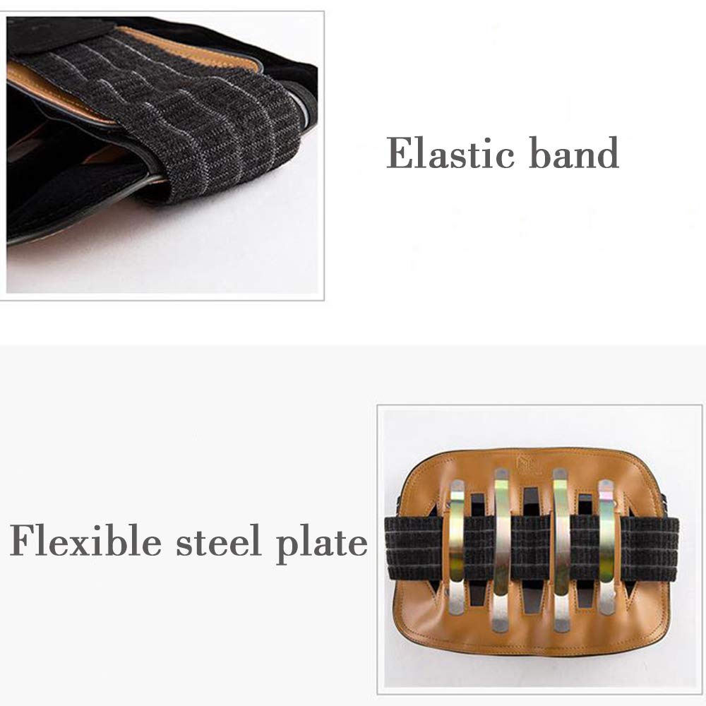 Cinturón Lumbar Soporte Lumbar, Soporte Lumbar para Aliviar el Dolor y Lesiones, Cinturon Lumbar Prevenir Daños, Faja Lumbar para la Espalda para Hombres,L