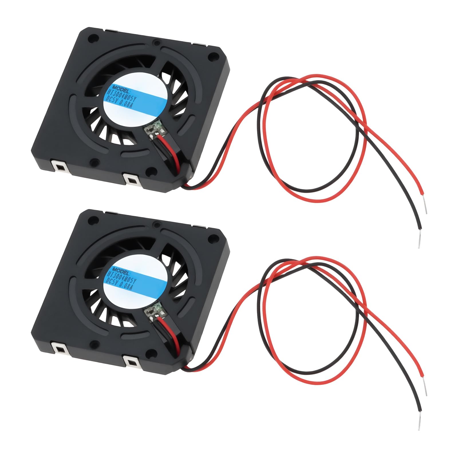The Lord of the Tools 2PCS Industrial Miniature DC Turbo Fan RFB3004 3x3x0.5cm Compatible with Beauty Equipment
