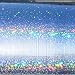 (23,40€/m²) Plott Pantalla Metal Flakes Silver oilslick Glitter Auto Efecto Pantalla Holograma