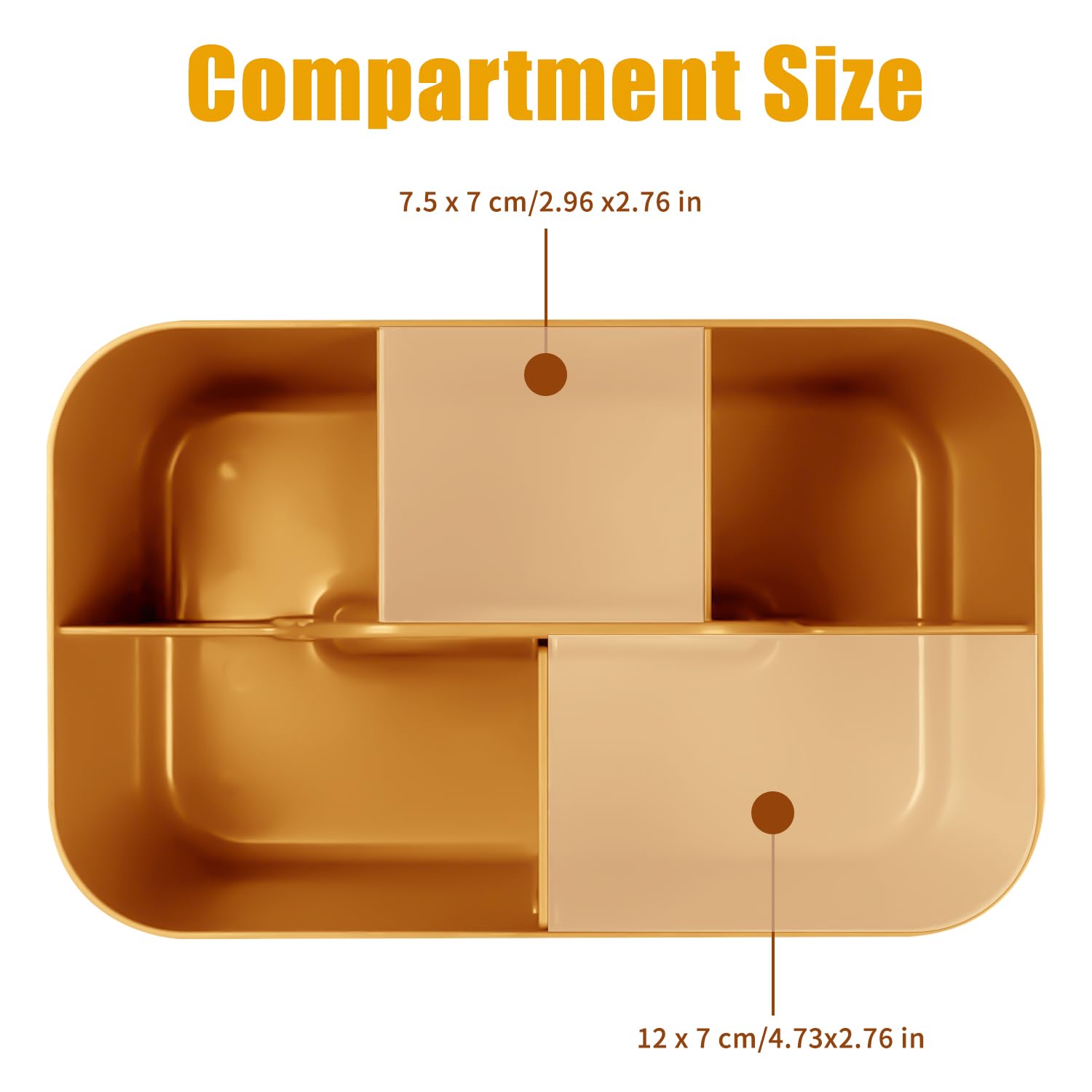 Boîte de rangement cosmétique en plastique empilable avec poignées adaptée à la salle de bain/cuisine/salon, etc. (blanc). | Leroy Merlin