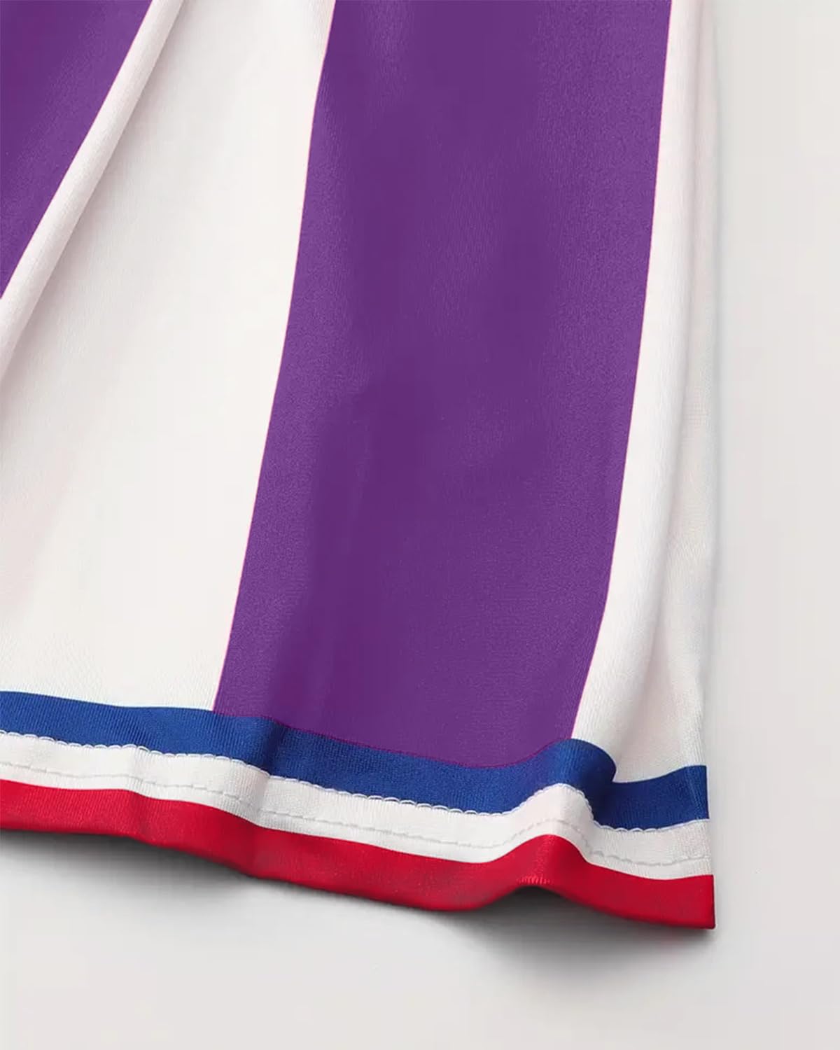 JiAmy Girls' Cheerleading Costumes, Kids Halloween Fancy Dress Up, School Musical Cheer Outfit Cheerleader Outfit 9-10 Years - Image 4