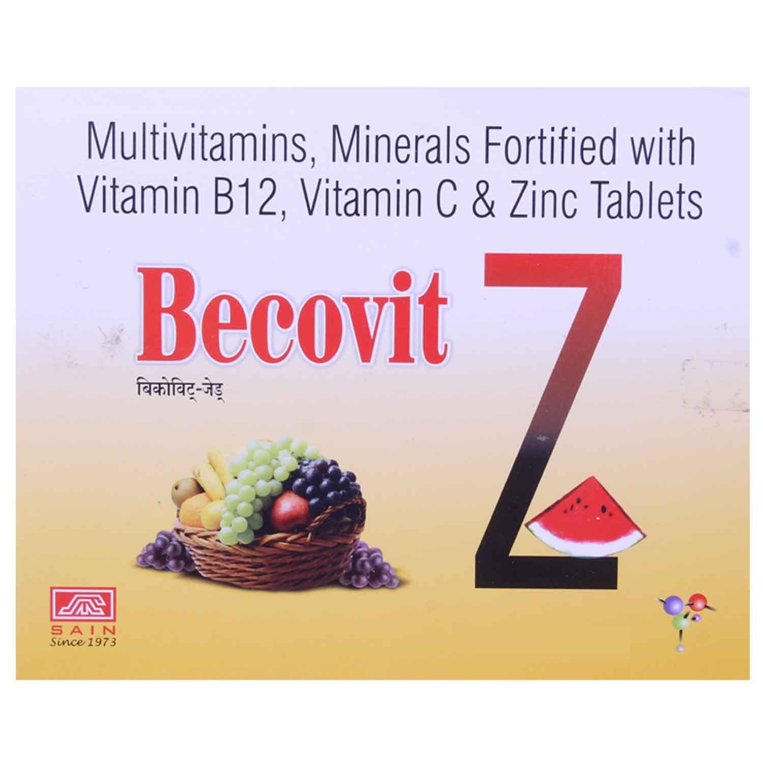 BECOVIT-Z - Strip of 10 Tablets