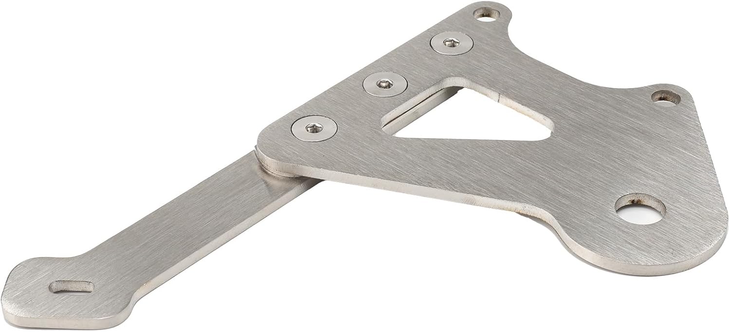 140mm Disc Brake Adapter – Compatible with Razor MX350 Dirt Bike | Heavy Duty 304 Stainless Steel Mounting Bracket for Front & Rear Disc Brakes