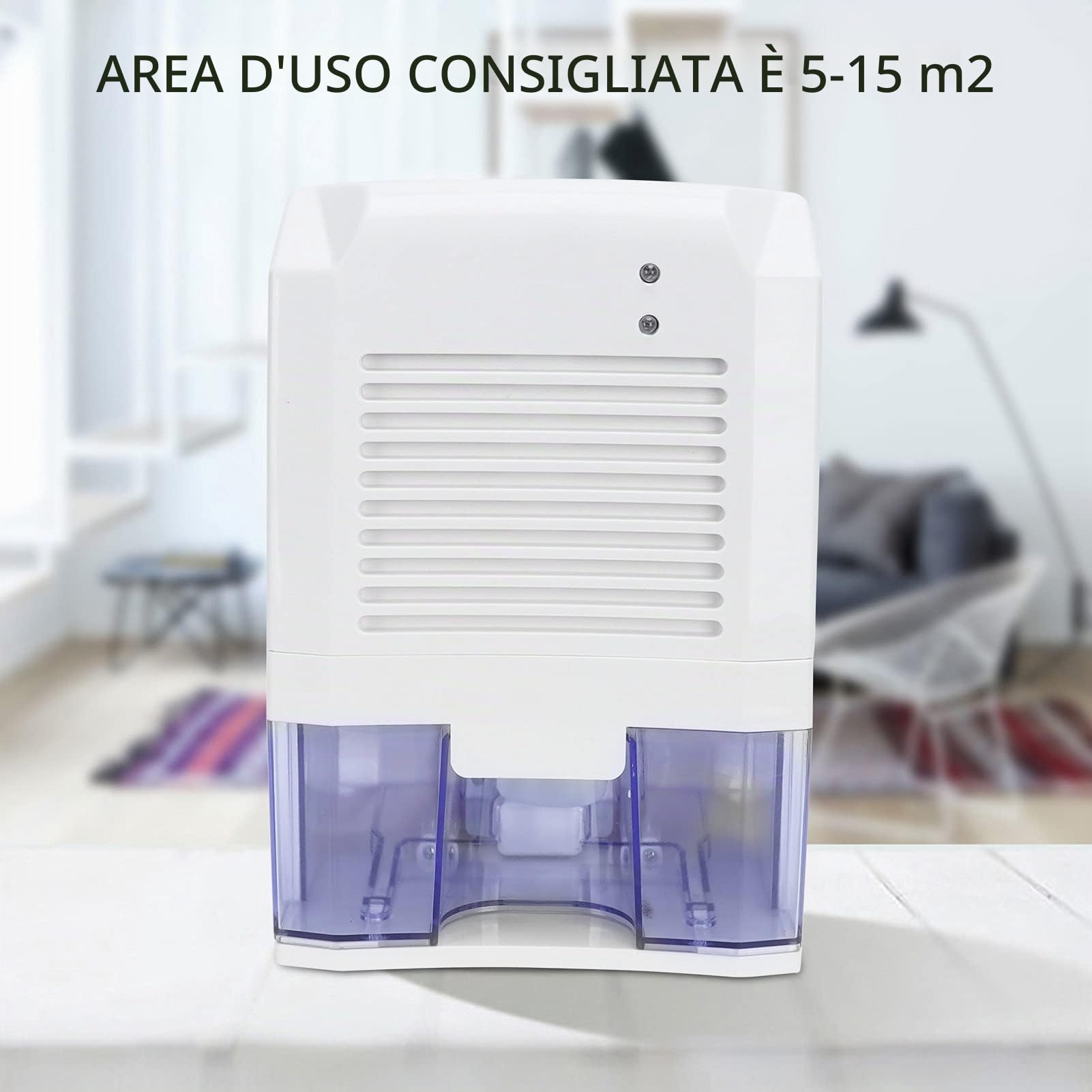 Mini deumidificatore, deumidificatore portatile, piccolo deumidificatore da bagno, deumidificatori per casa, camera da letto, ufficio USB