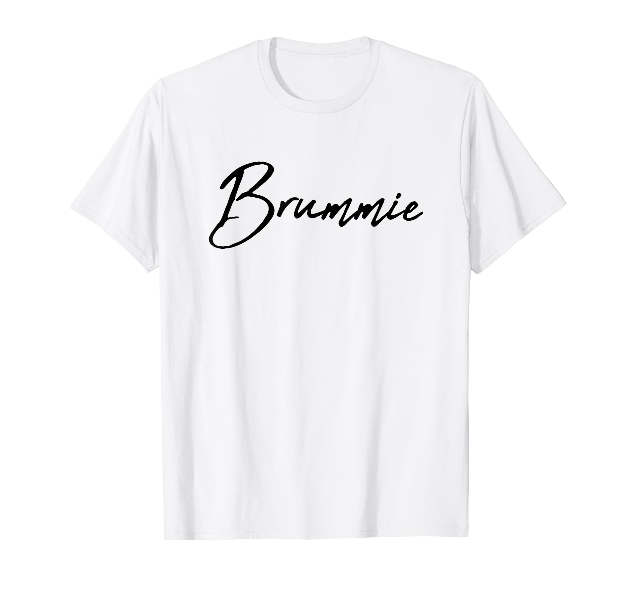 Elegant Feminine Brummie Gift Ideas for HerBeautiful Handwritten Font Brummie Calligraphy Birmingham T-Shirt