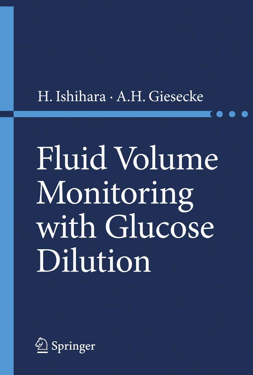 Buy Fluid Volume Monitoring With Glucose Dilution — BookShops.in