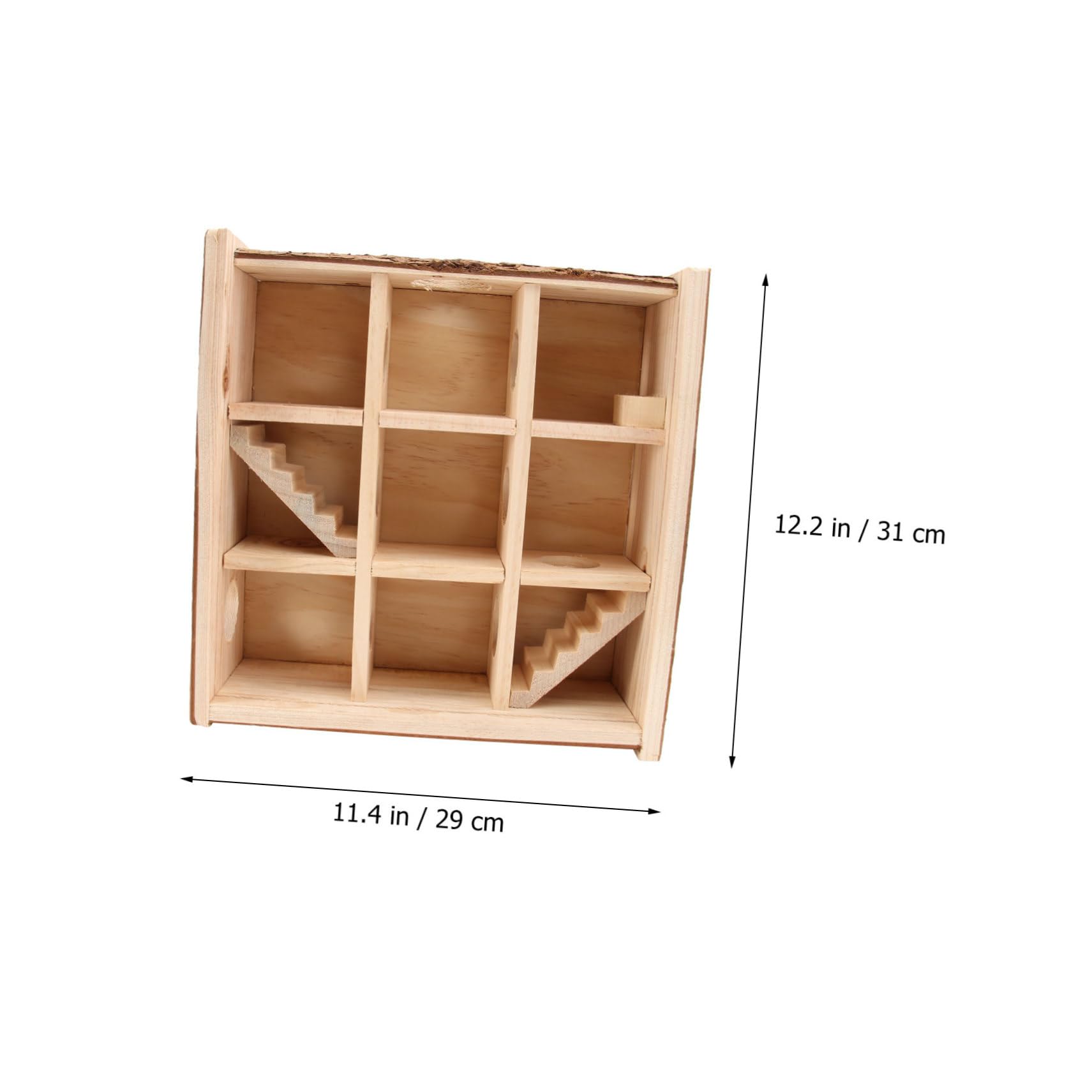 Beaupretty Juguete Laberinto para Hámster Laberinto De Madera Juguete Recreativo para Hámster Túnel De para De Entrenamiento para Mascotas Jaula