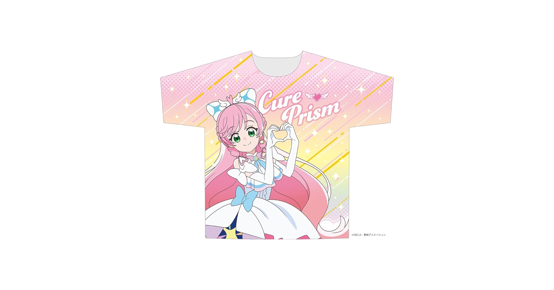 ひろがるスカイプリキュア　キュアスカイ　フルグラフィックTシャツ 描き下ろしイラスト使用！『ひろがるスカイ！プリキュア』両面