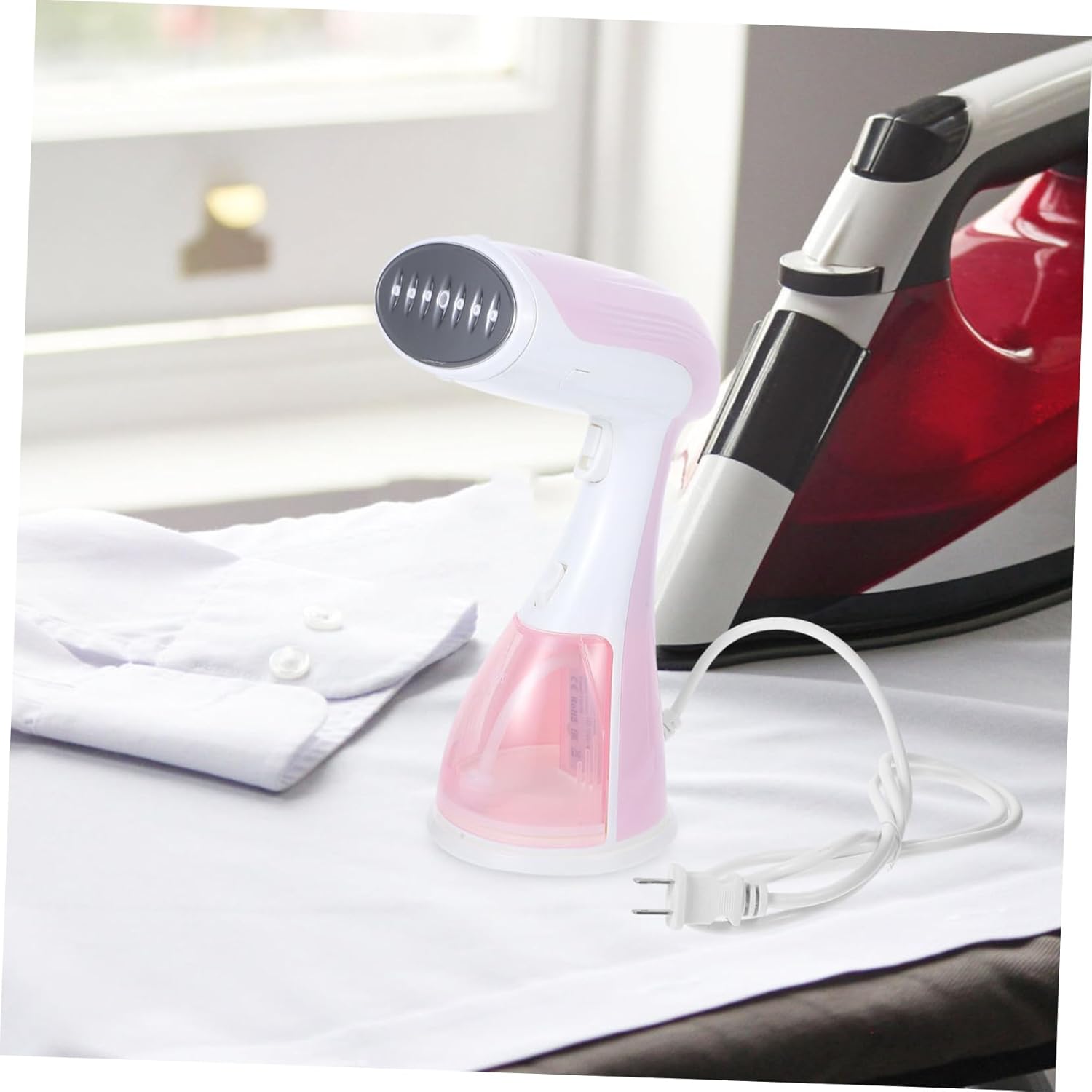 ABOOFAN Professional Steamer for Clothes Electric Iron Portable Handheld Steam Brush Ironing Machine Us Plug