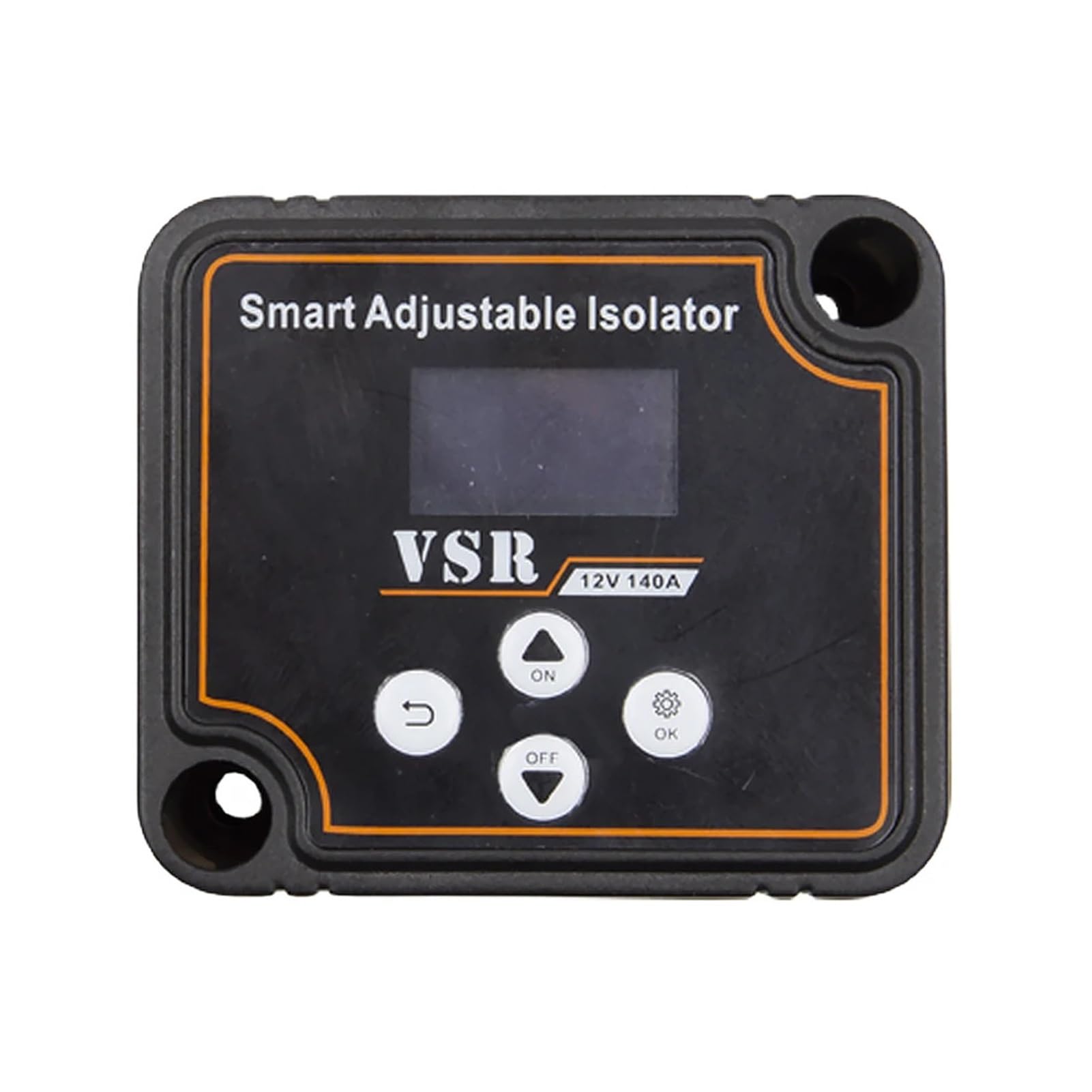 Dual Battery Smart Isolator 12V 140A with LCD Display VSR for Camper Split Charge