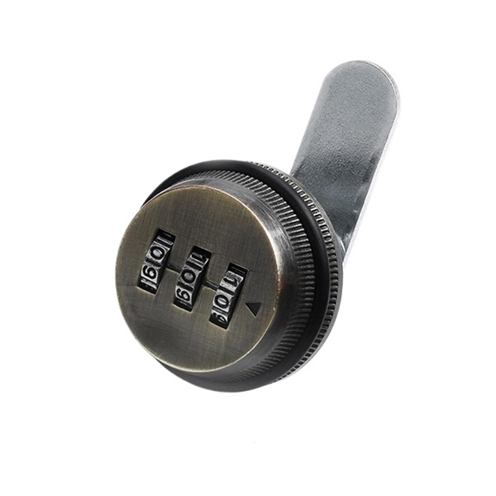 Combination Cam Lock Cabinet Password Coded Zinc Alloy Security Locks for Mailbox Deposit Box Keyless Anti-Theft for Cabinet Letterbox(20mm Green Bronze)