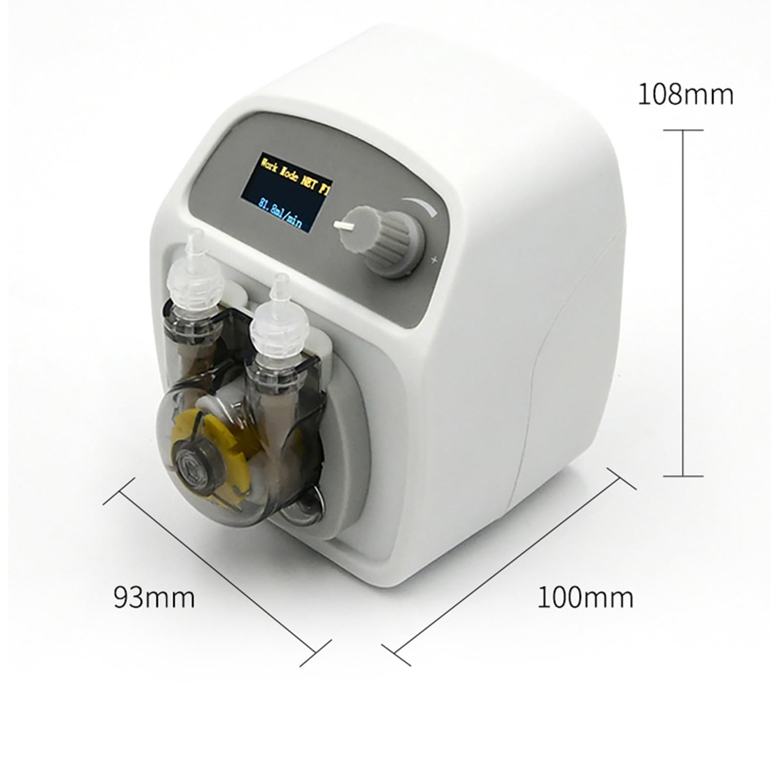 Schlauchpumpe, Labor-Präzisions-Dosierpumpe, Schlauchpumpe Zur Titration Von Nährlösungen Für Aquarien, WLAN-Fernbedienung, ≤100 Ml/min, 3 Rotoren KPAS100