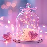 Vista 3 de Paquete de 2 Total 200 Luces LED de Hadas Luces de Cadena Operadas con Batería con Control Remoto y 8 Modos, 33 Pies Cable de Cobre Impermeable