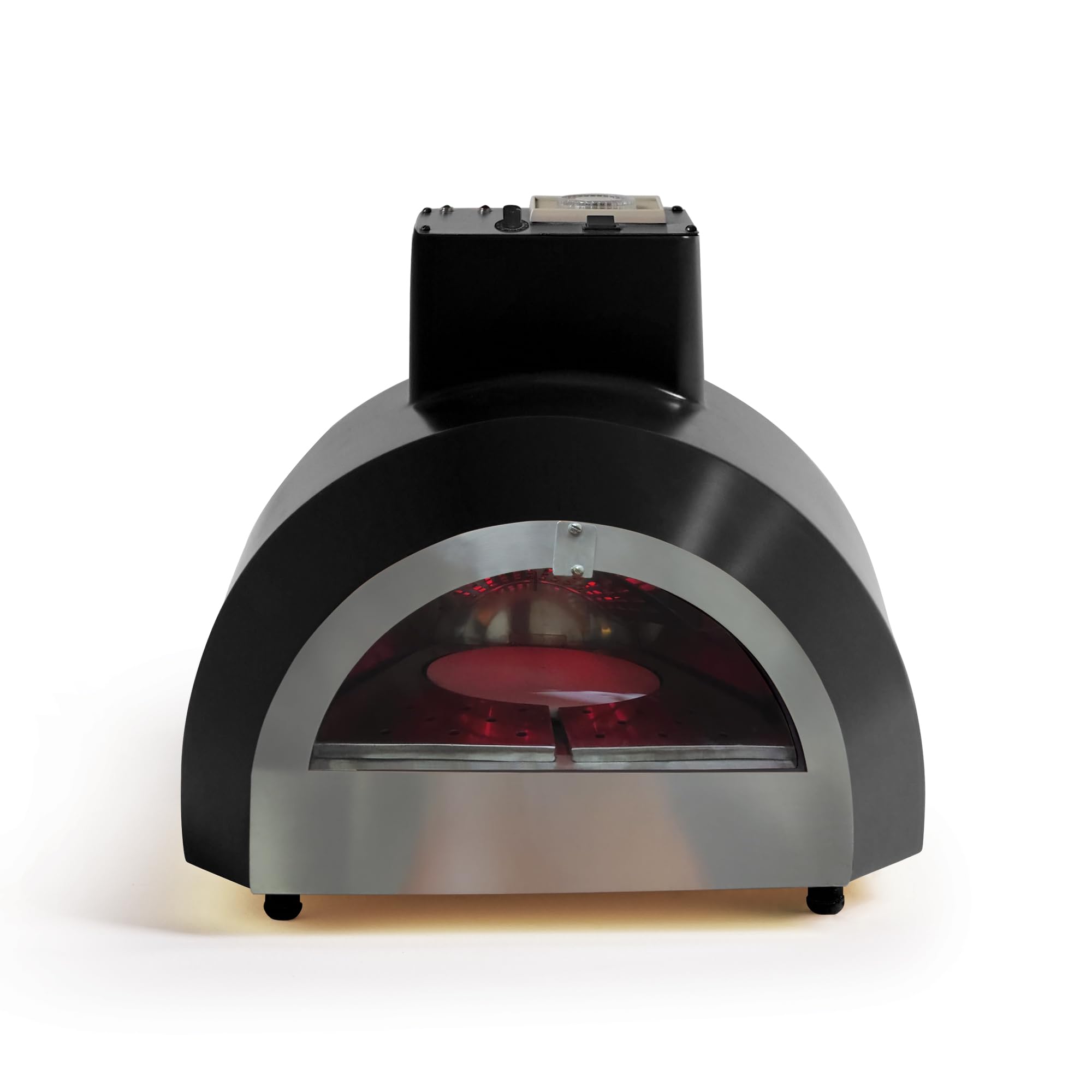 SpeedX Electric Pizza Oven for Home | 450°C High Heat | 12-Inch Cordierite Stone | Bakes Pizza in 5 Mins | Naans, Garlic Bread | Matte Finish | Indoor & Outdoor Use (Toasty Black)-image-38