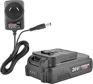 TOPEX 20V Lithium-Ion Batteries & SAA Approved Charger Kit