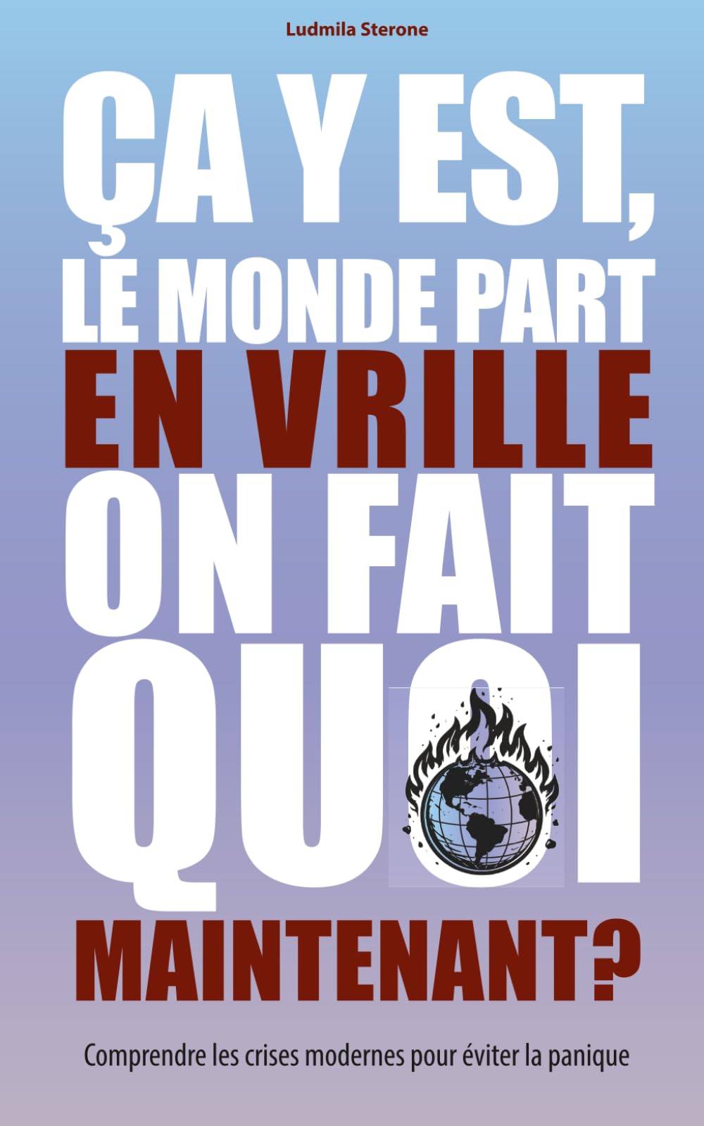 Ça y est, le monde part en vrille. On fait quoi, maintenant?: Comprendre les crises modernes pour éviter la panique (Essais sur un monde qui change)