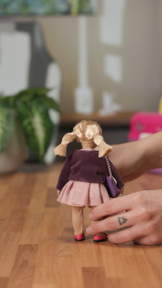 Amazon.com: Lori – Mini Doll & Toy Dog – 6-Inch Doll & Golden