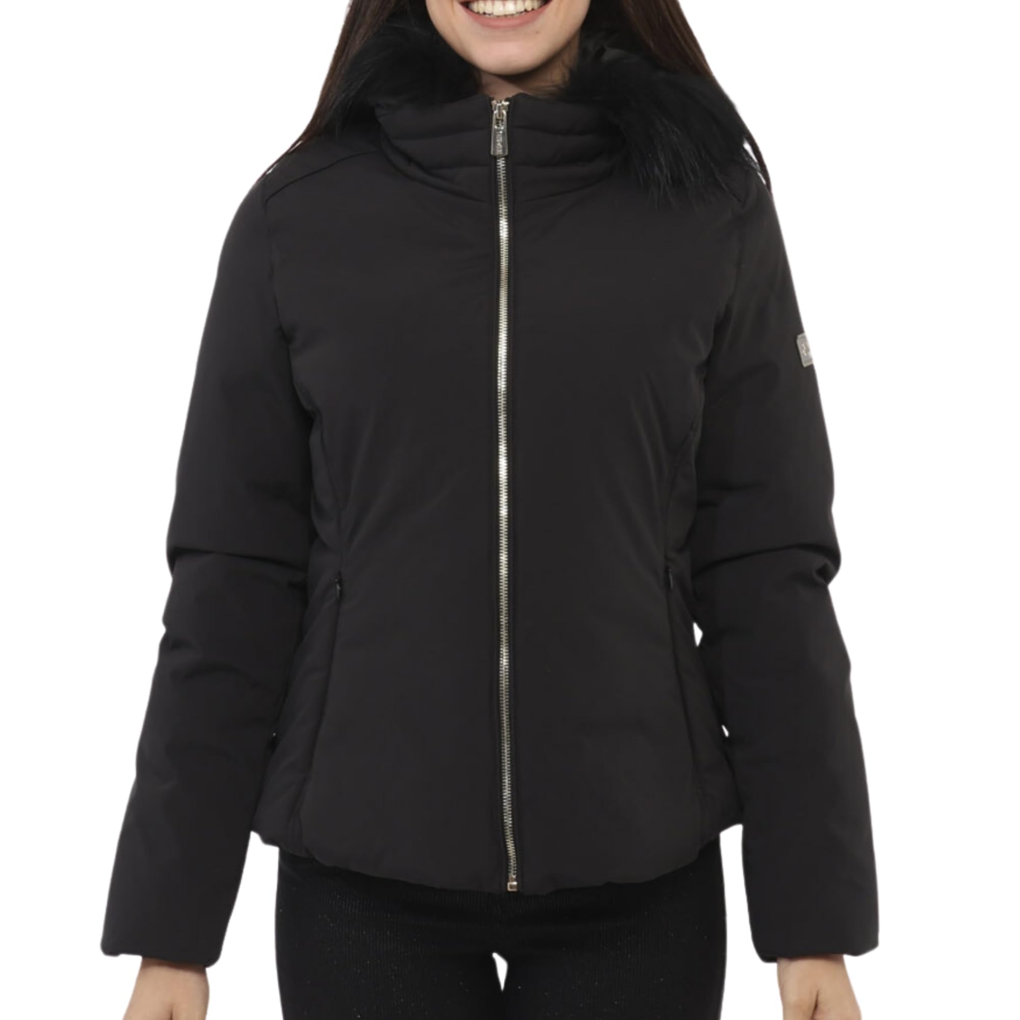 Yes Zee 8050716741027 Giubbino In Softshell Con Cappuccio Nero NERO