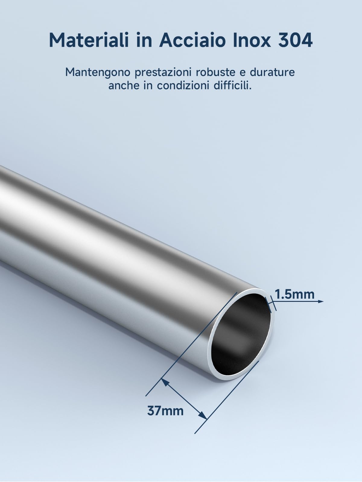 ANNTLENT Antenna Amplificatore di Segnale Staffa per Asta per Antenna a Forma di L Universale Lunga 30 cm