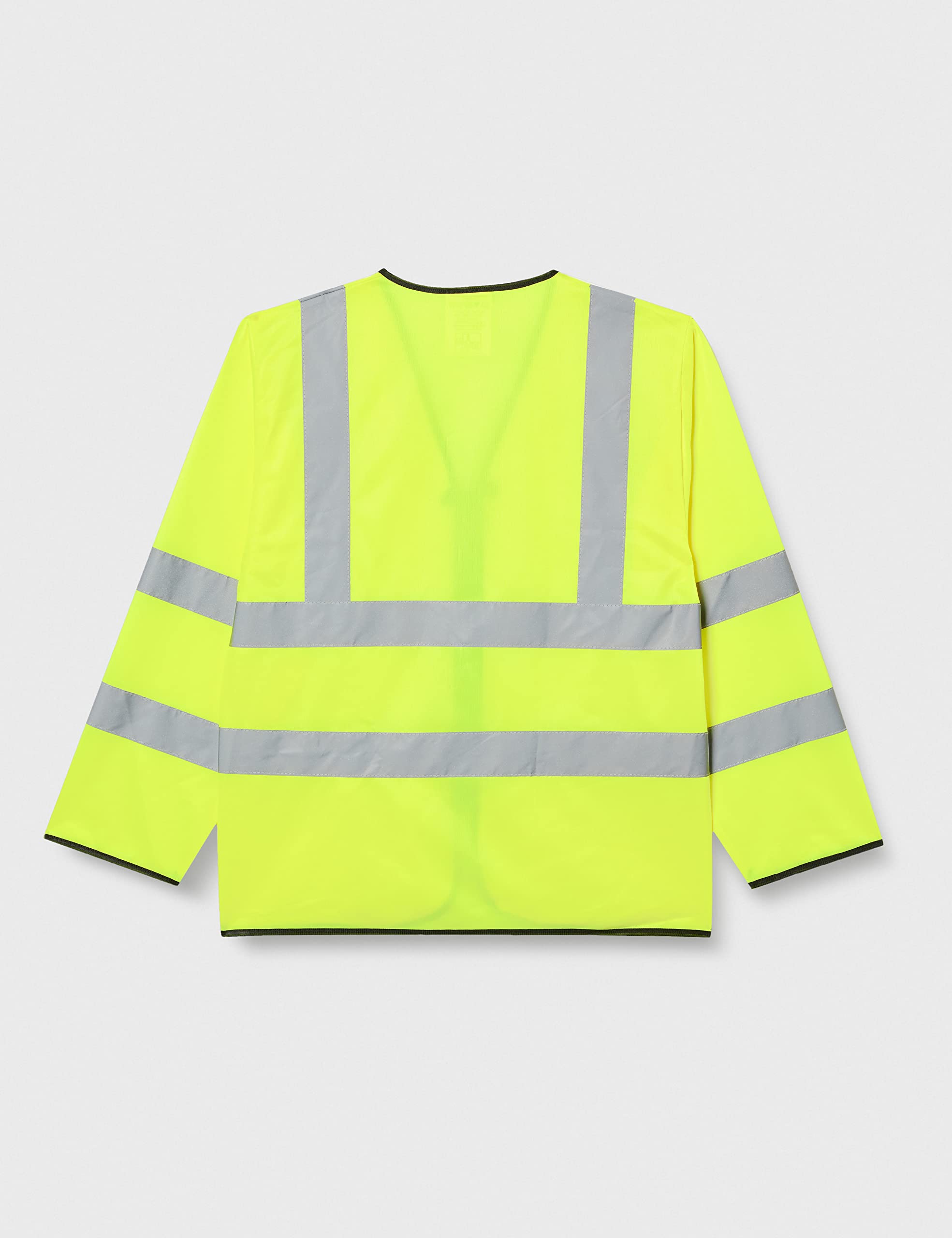 Supertouch 32642 Long Sleeved Hi Vis Zip Vest, Medium, Yellow - Image 3