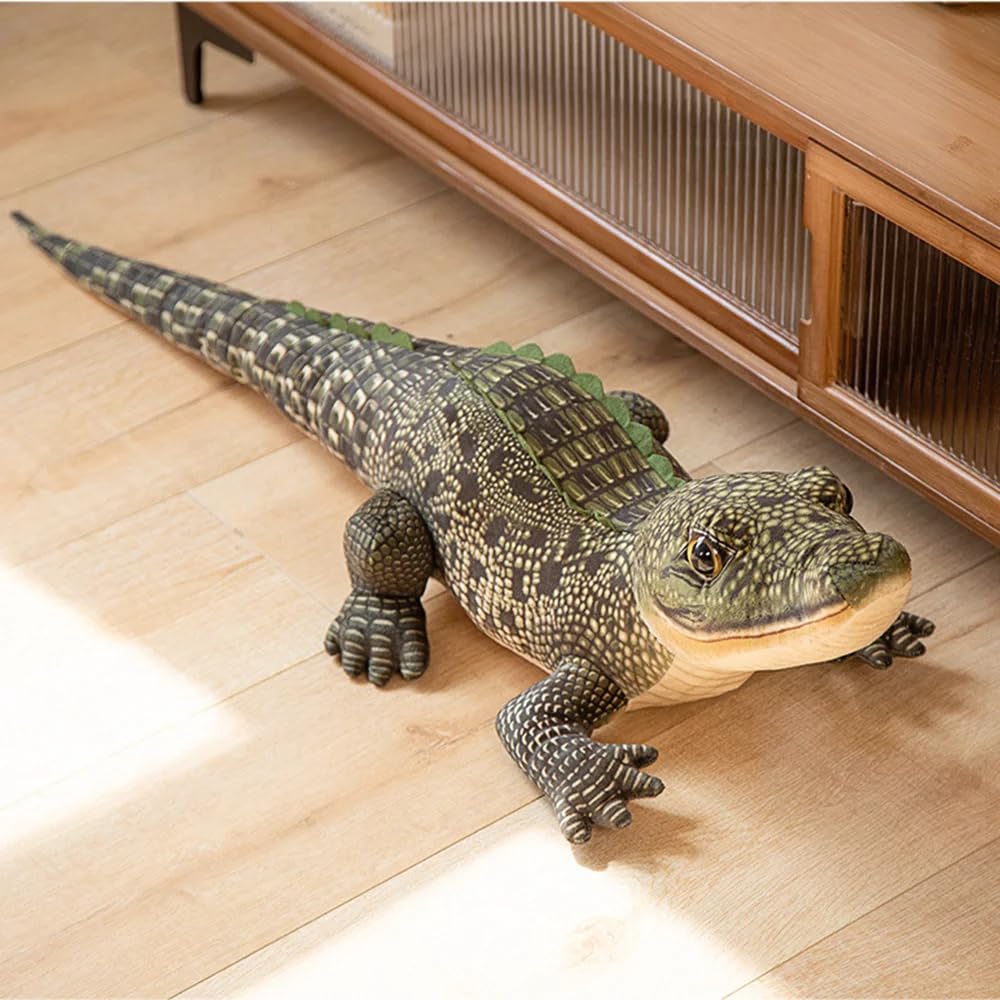 See full amazon price history chart for EMERGE Lifelike Alligator Plush Toy 100cm Simulation Crocodile Plush Toy Soft Stuffed Animal Caiman Doll Cushion (Brown) EMERGE Lifelike Alligator Plush Toy 100cm Simulation Crocodile Plush Toy Soft Stuffed Animal Caiman Doll Cushion (Brown) (B0D4YQ77M4) Amazon Price History, Amazon Price Tracker