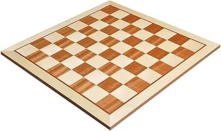 The House of Staunton Maple & Mahogany Wooden Chess Board - 2.0