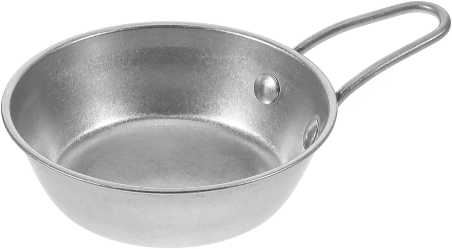 Camping Bowl Vintage Inspired Stackable Stainless Steel Outdoor Cookware with Handle Lightweight Portable and Easy to Clean for Camping Hiking and Picnics