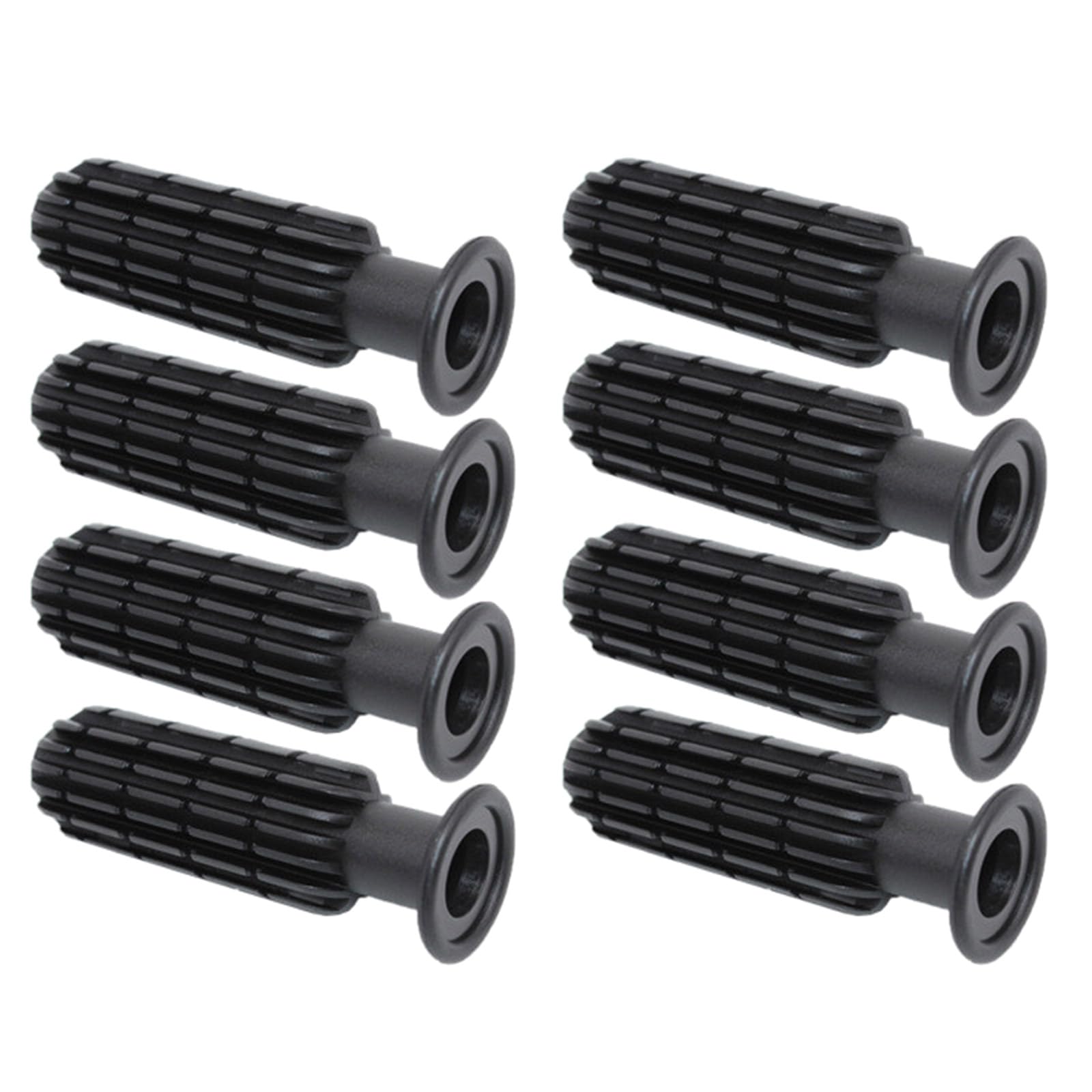 Kangnice 8Pieces Table Football Table Grip Replacement Set Stick End Grip for Desktops Football Table Grip Part Tables Top Part