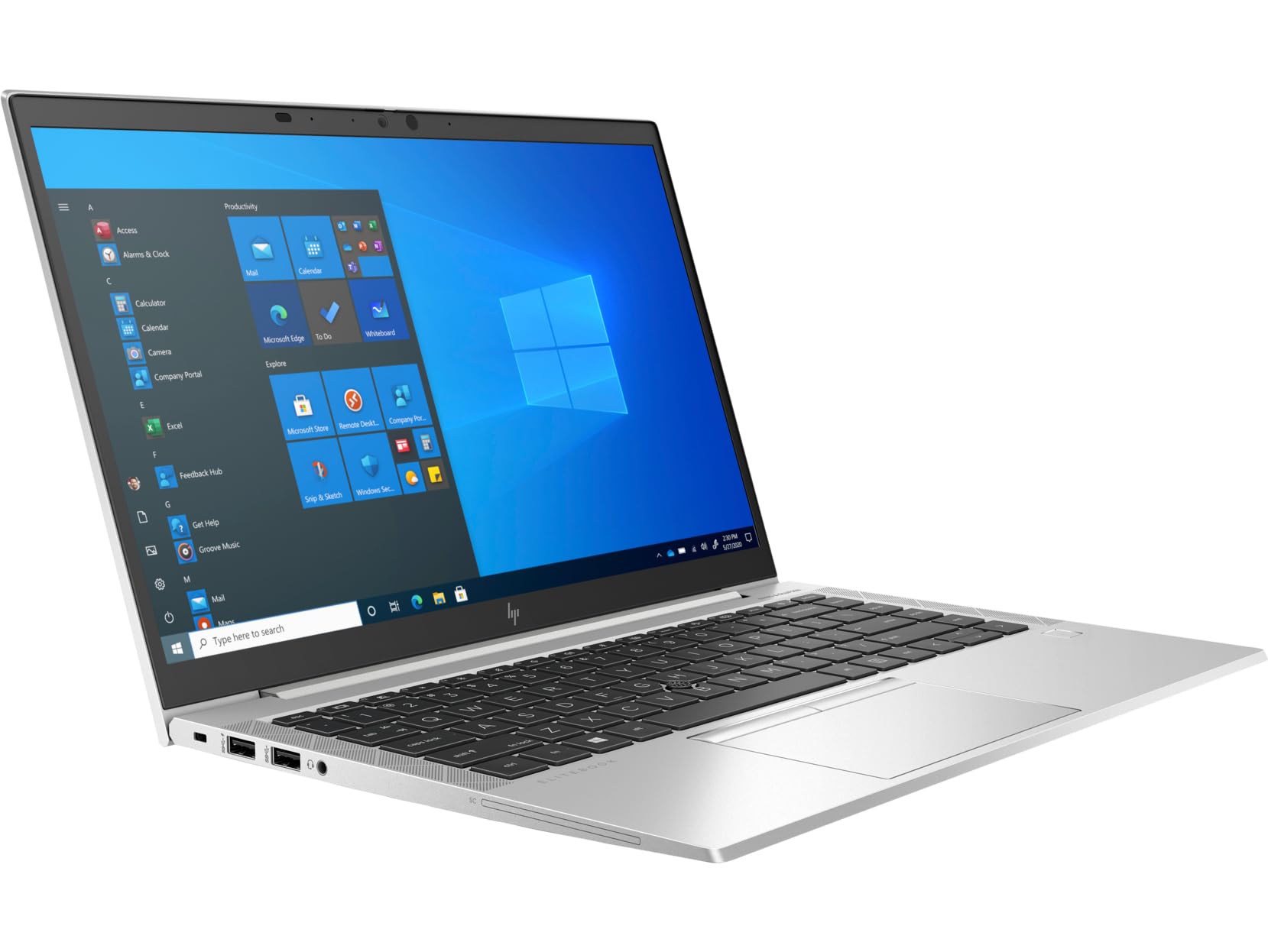 HP EliteBook 840 G8 3C6B6ES Computer portatile professionale 14" Full HD (Intel Evo, Intel Core i5-1135G7, RAM DDR4 16 GB, SSD 512 GB, Intel Iris Xe, Windows 10 Pro, QWERTZ) Argento