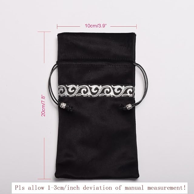Foto 2 de 6 de BLESSUME Tarot Bolso Bolsa (Negro)