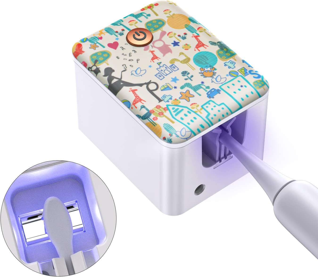 Travel U'V Toothbrush Case