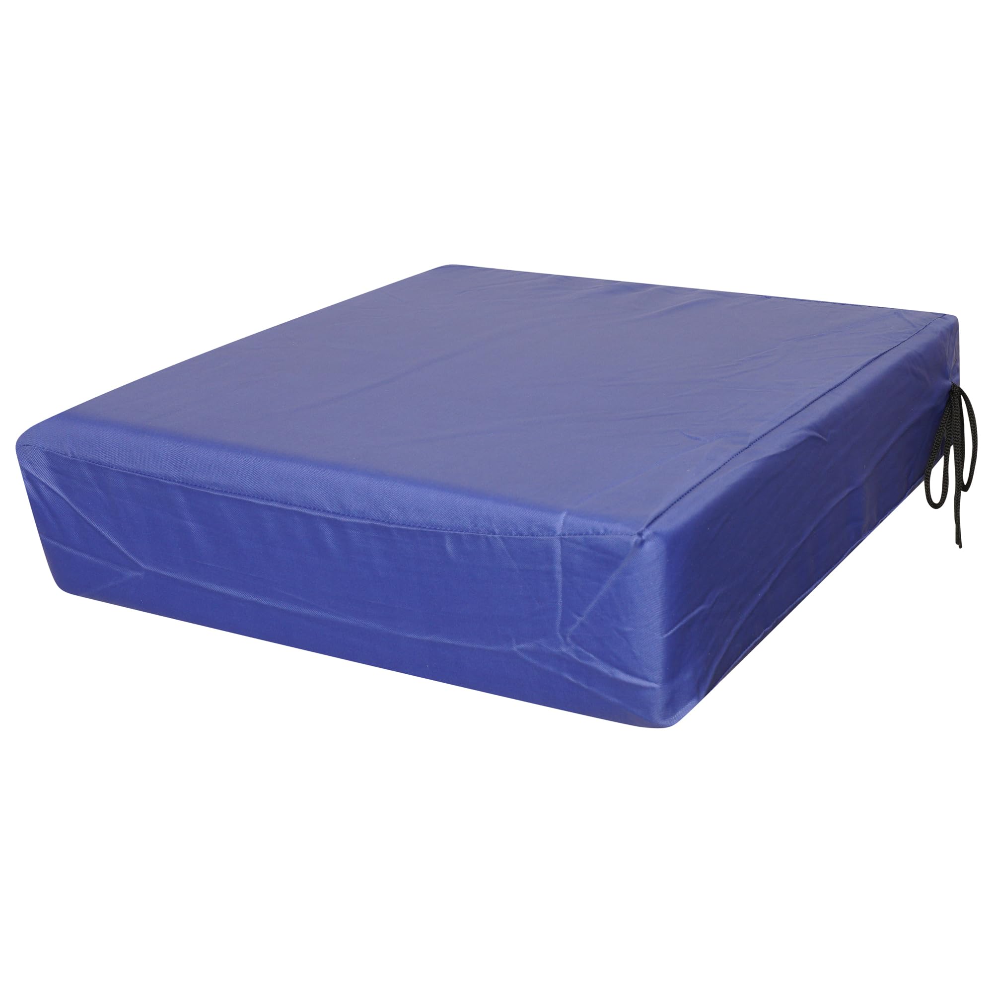 Comfortable Rattan Chair Seat Pads 4cm Thick Cushion with Waterproof Zipper Cover – Easy to Clean for Indoor & Outdoor, Garden Furniture, Kitchen, Dining, Patio & Office (Royal Blue, 22" x 22")