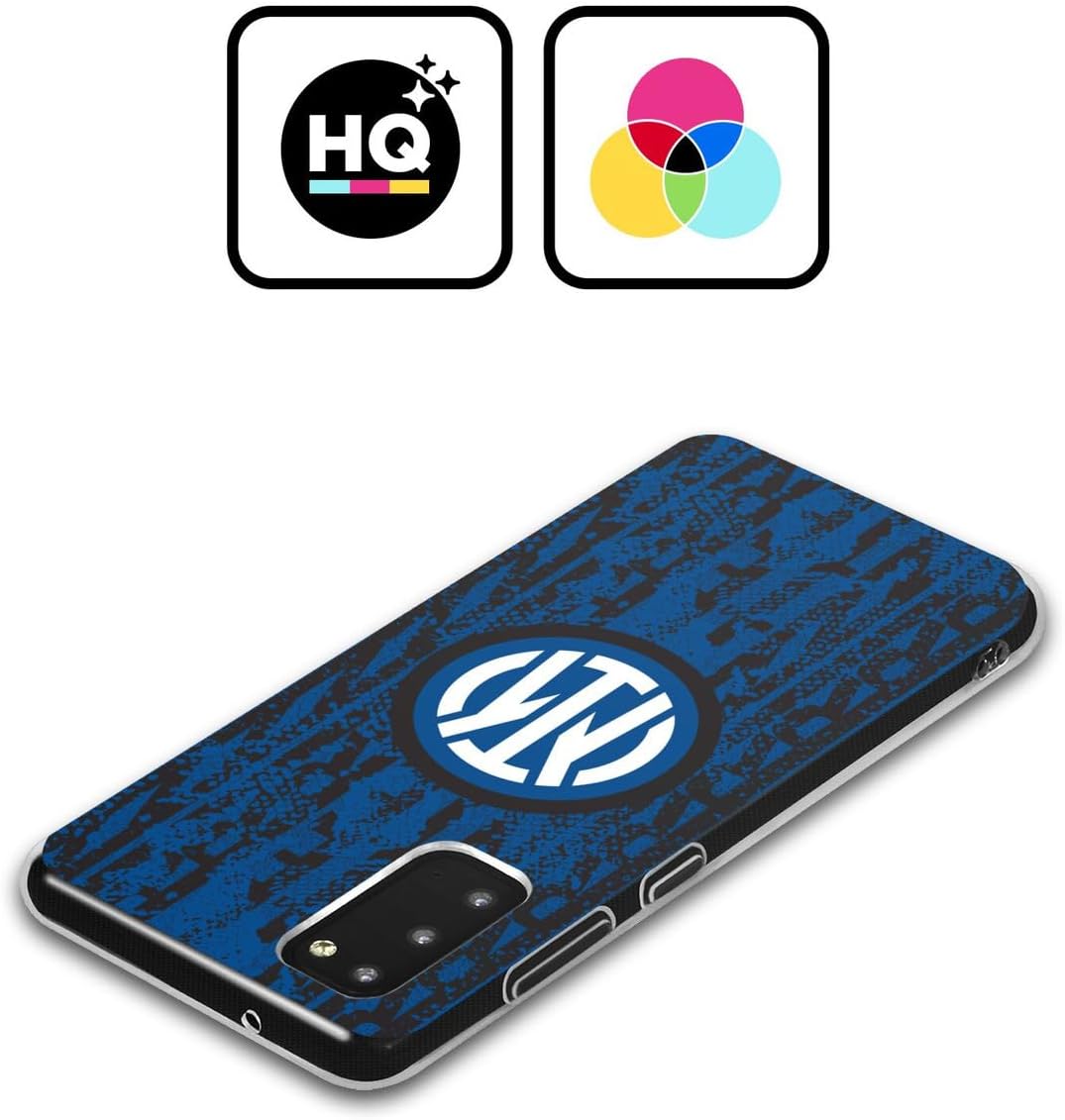 Head Case Designs Officially Licensed Inter Milan Snake Wordmark Patterns Gel Case [Military Grade Protection] Compatible with Samsung Galaxy S25 Ultra and Compatible with MagSafe