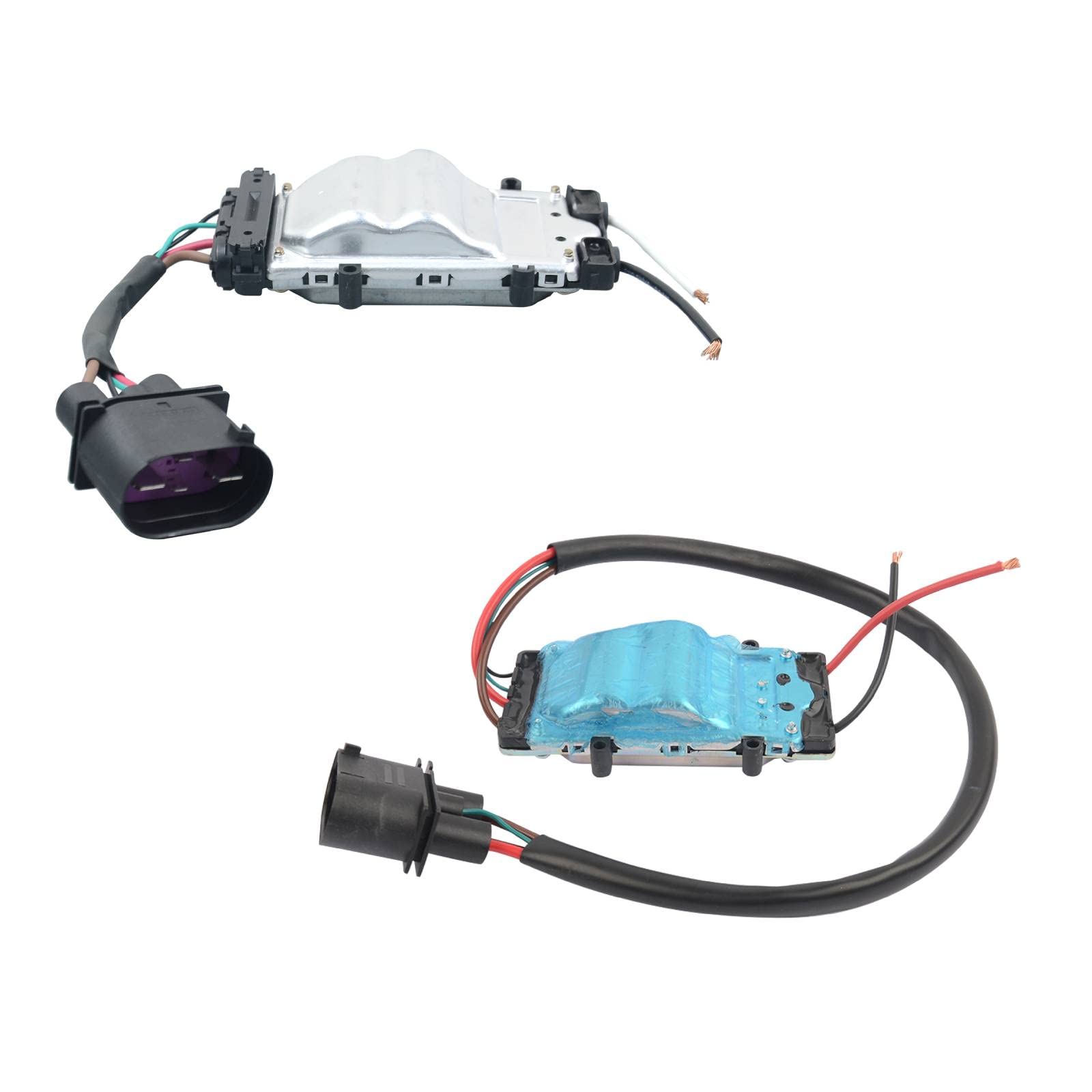 Modulo Controllo Ventola Radiatore Sinistro - Compatibile Con Audi A6 C6 2004-2010 - Numeri OE 4F0959455K, 1137328294 - Foto 4