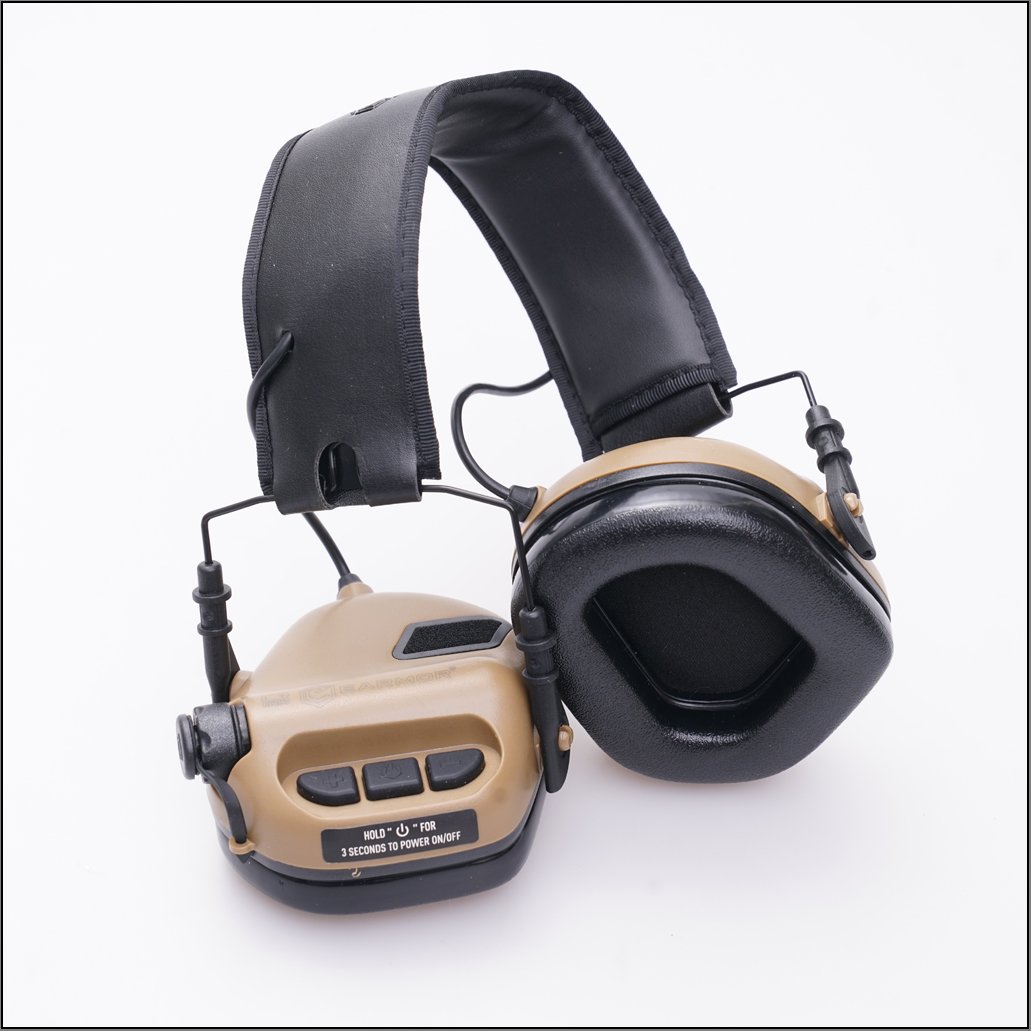 EARMOR protección auditiva Activa M31 Mark3 NRR 22 Coyote marrón