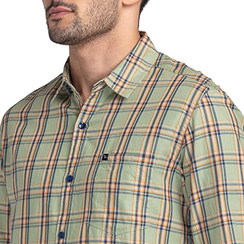 Image of Spykar Men's Slim Fit Shirt