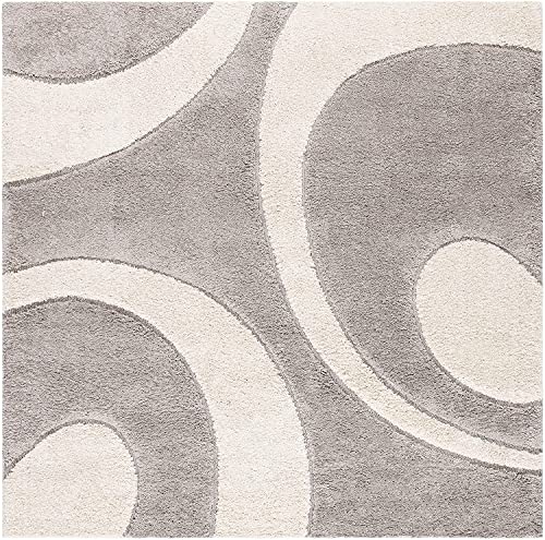 Image of Rainbow Collection Fur Rectangular Rugs and Carpet for Bedroom, Living Room (3X5 Feet, Beige, Ivory)