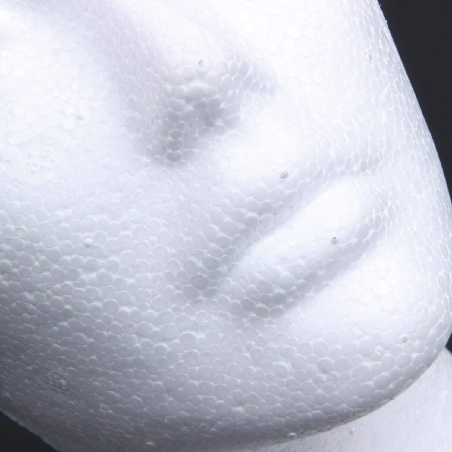 Cabeza de Maniquí de Espuma Femenina Sombrero Sombrero Peluca Expositor Estante