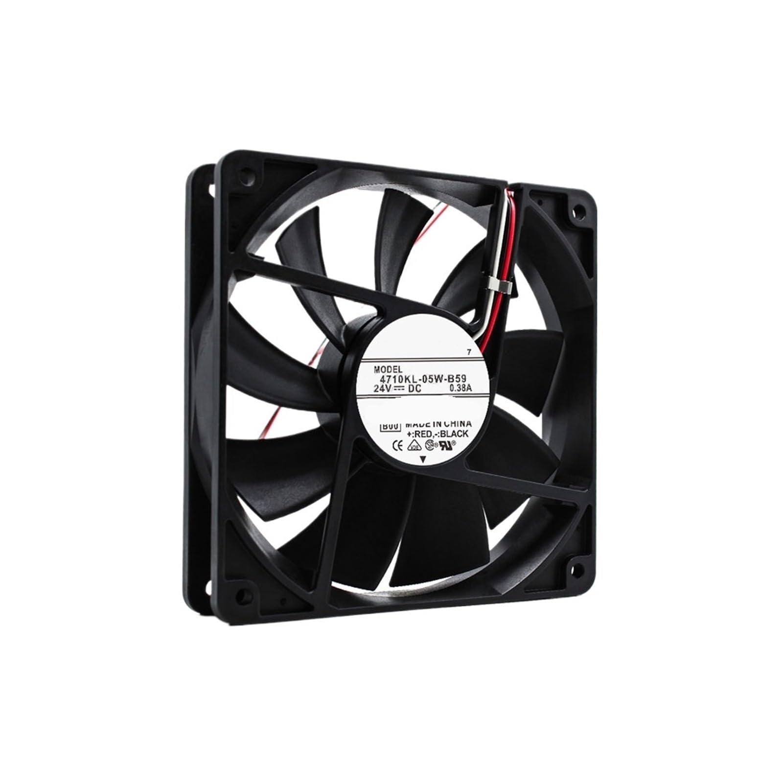 YLPWKMVZ Axial Fan 12VDC 0.72A 4710KL-04W-B59 Cabinet cooling fan 120 * 120 * 25mm