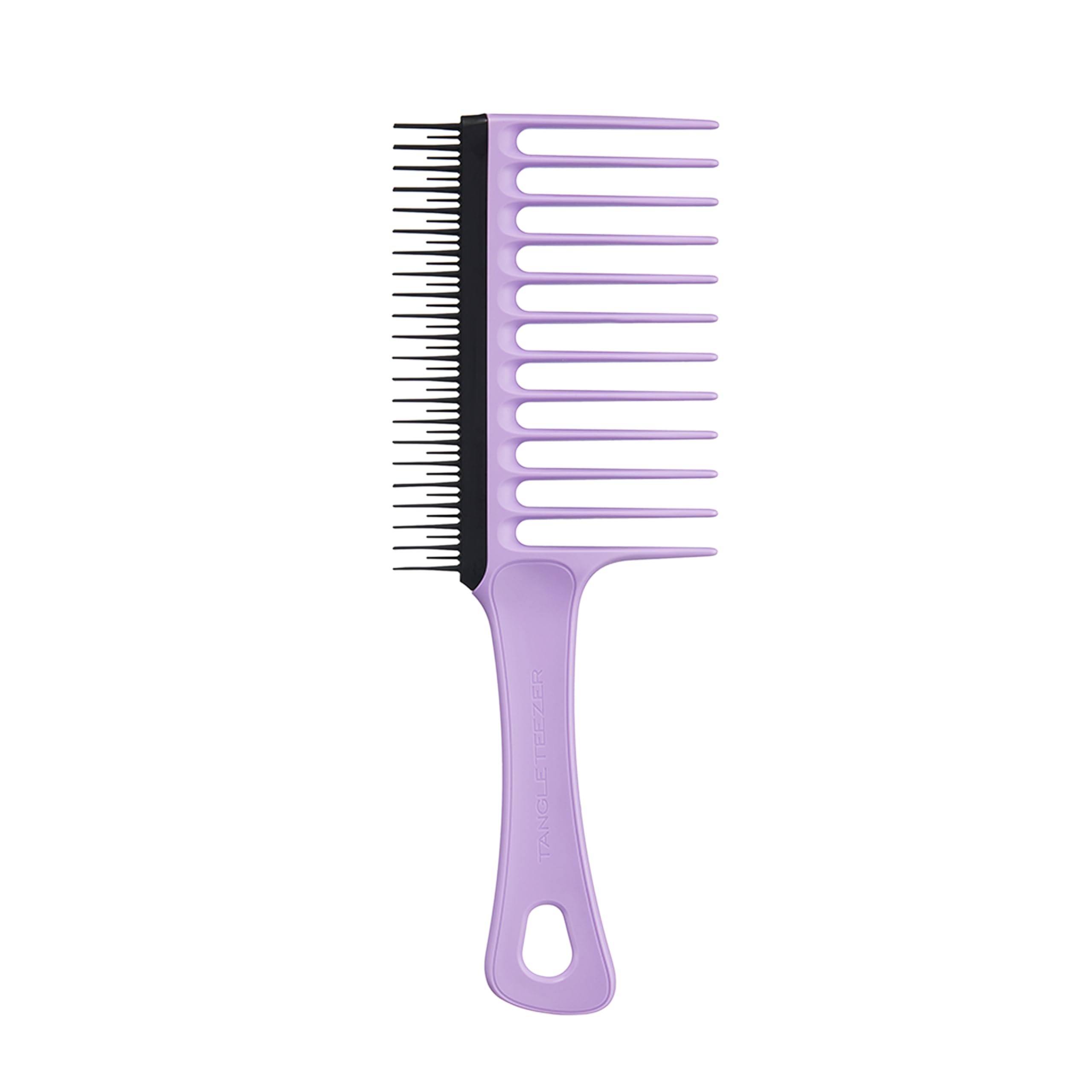 Tangle Teezer Wide Tooth Comb - Idealny do kręconych, grubych włosów 3C-4C - Długie zęby rozczesują i redukują niszczenie - Krótkie zęby usuwają wypadające włosy - Idealny do rozczesywania loków