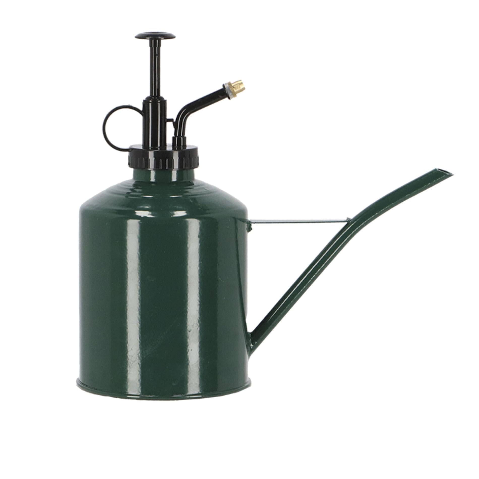 Regadera y Pulverizador 2 en 1 de Hierro y ABS, Verde Oscuro, 0.625 L